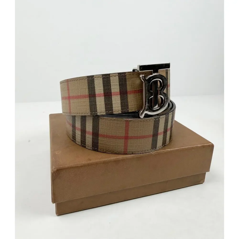 Size 44/110 - Burberry Check Belt